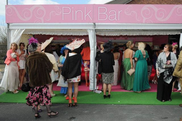British Girls Get Dolled Up for Ladies Day Debauchery