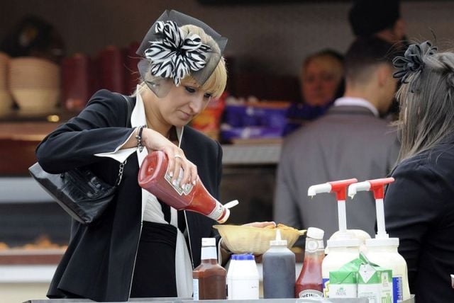 British Girls Get Dolled Up for Ladies Day Debauchery