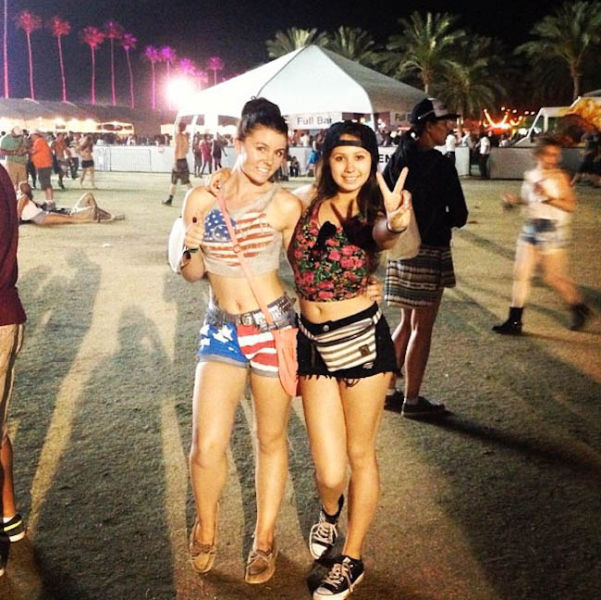 The Hot “Hippie” Girls of Coachella 2013. Part 2