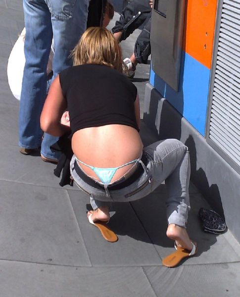 Pull Up Your Pants Girls!