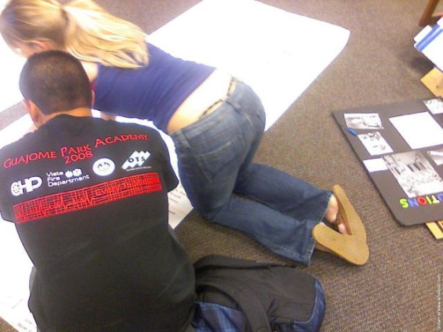 Pull Up Your Pants Girls!