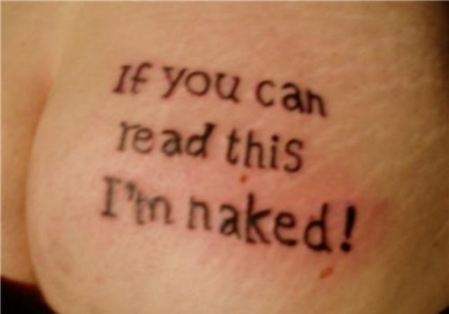 Totally Terrible Tattoos