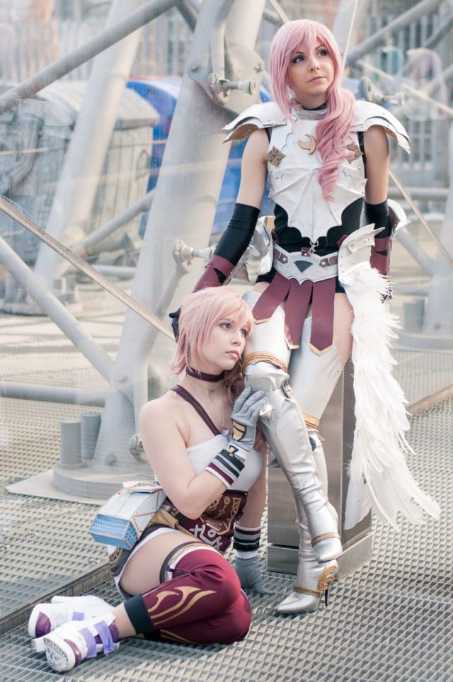 Cosplay Girls at Leipsiger Buchmesse 2013