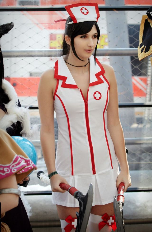 Cosplay Girls at Leipsiger Buchmesse 2013