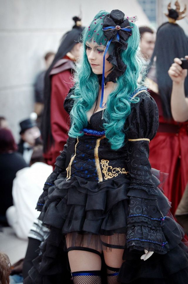 Cosplay Girls at Leipsiger Buchmesse 2013