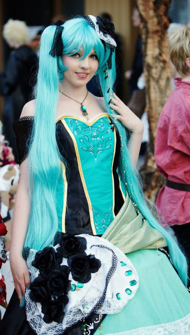 Cosplay Girls at Leipsiger Buchmesse 2013