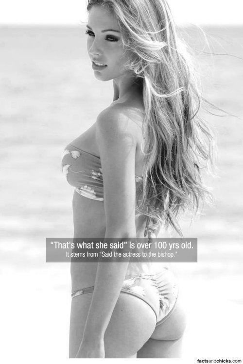 Hot Girls Make These Facts Even More Interesting