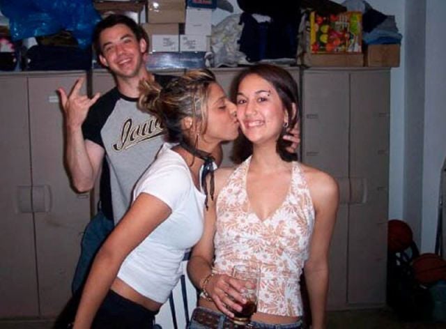 Classic Photobombs of Drunk Girls Kissing Each Other