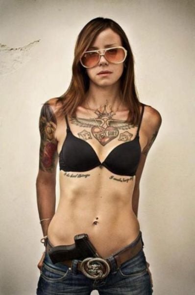 Sexy Weapon Wielding Ladies