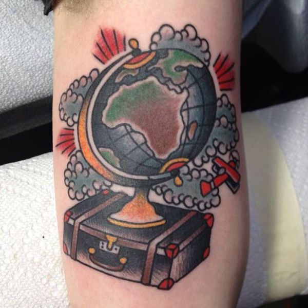 Terrific Travel Lovers Tattoo Art