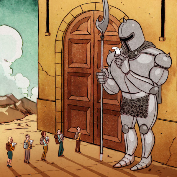 Social Problems Depicted in Cool Cartoon Art