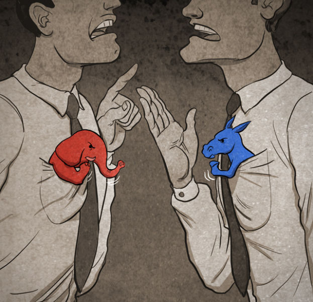 Social Problems Depicted in Cool Cartoon Art