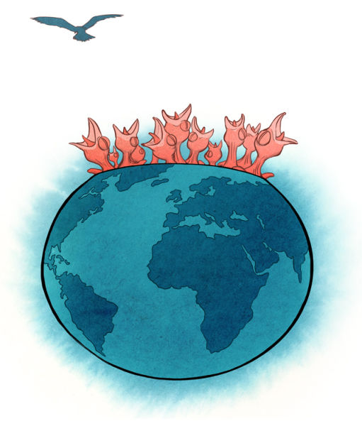 Social Problems Depicted in Cool Cartoon Art