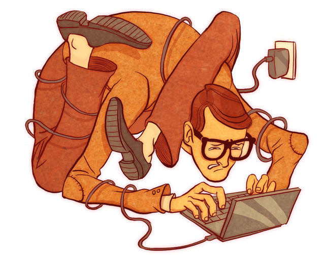 Social Problems Depicted in Cool Cartoon Art