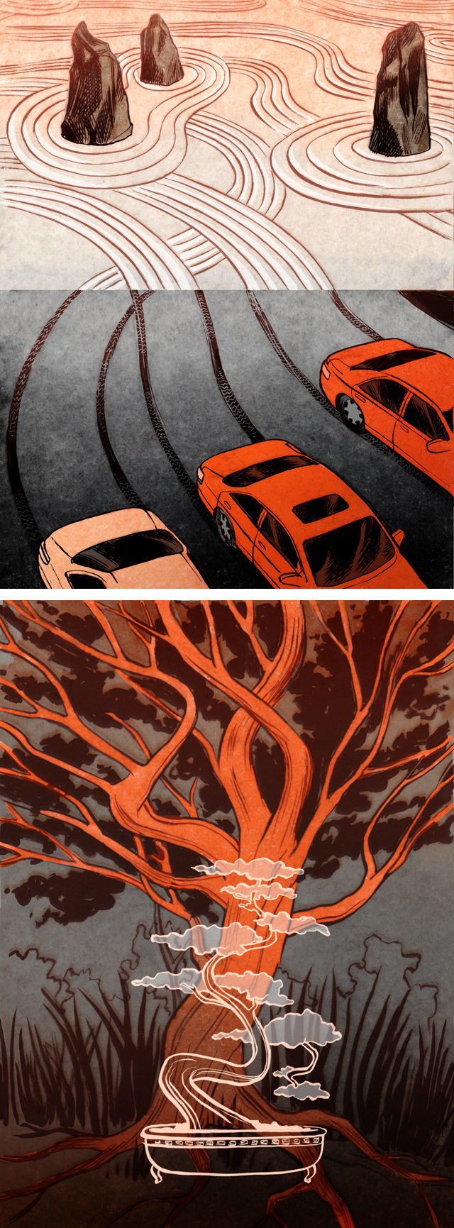 Social Problems Depicted in Cool Cartoon Art