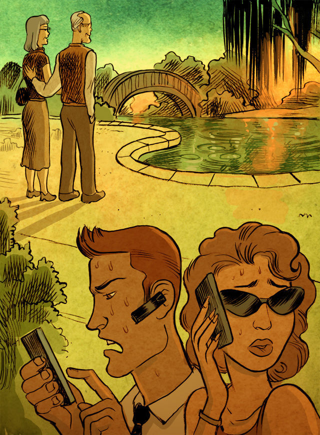 Social Problems Depicted in Cool Cartoon Art