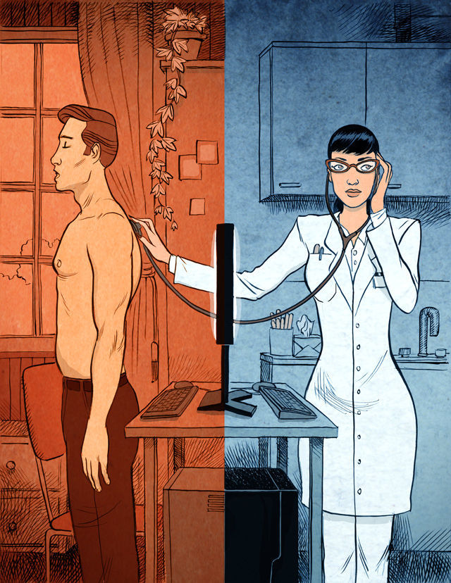 Social Problems Depicted in Cool Cartoon Art