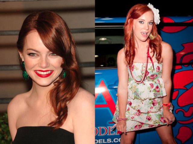 Porn Star Lookalikes of Female Celebs