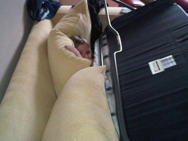 Girls Getting Stuck in the Weirdest Places