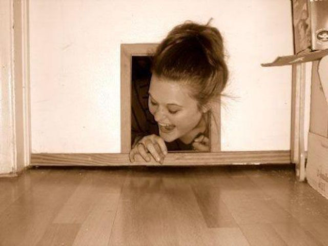 Girls Getting Stuck in the Weirdest Places