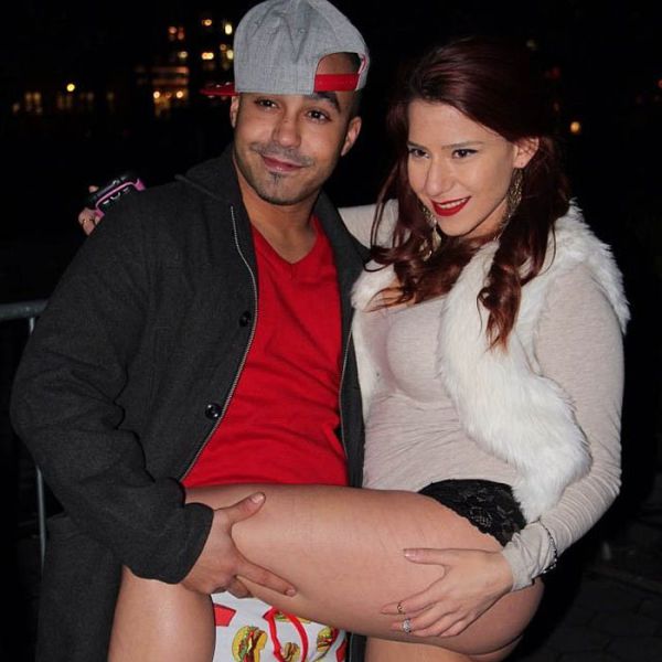 Girls of the No Pants Subway Ride 2014