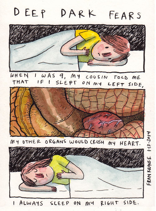 Your Darkest Fears as Creepy Comic Strips