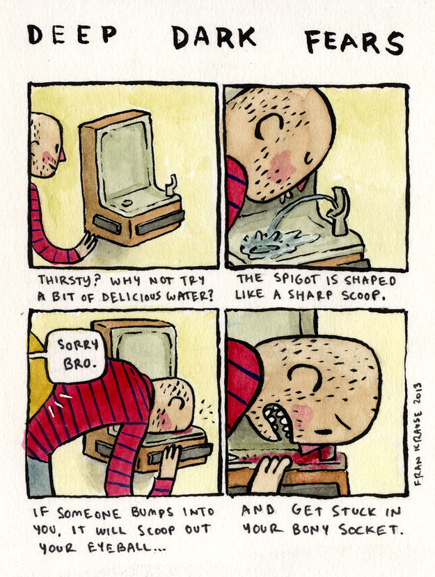 Your Darkest Fears as Creepy Comic Strips