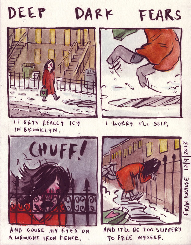 Your Darkest Fears as Creepy Comic Strips