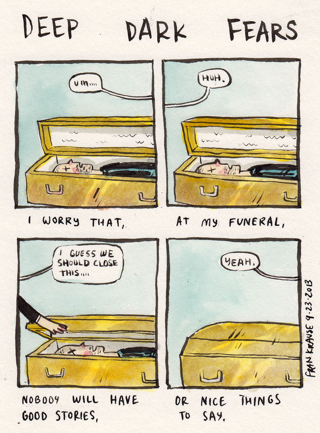 Your Darkest Fears as Creepy Comic Strips