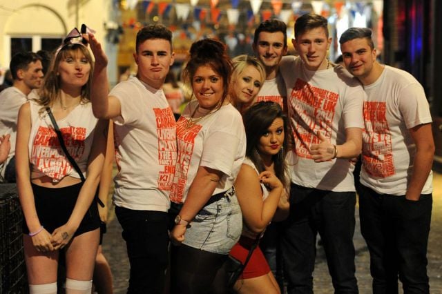 Students Unite for Drunken Debauchery in Liverpool