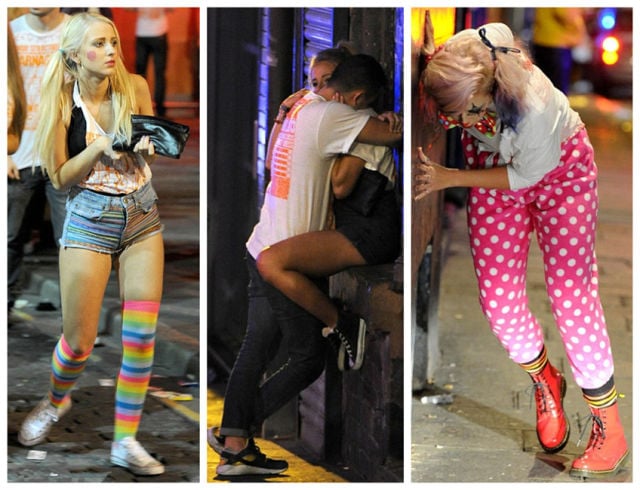 Students Unite for Drunken Debauchery in Liverpool