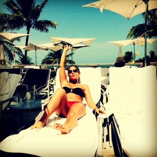 The Beautiful Busty Brunette Who Presents the Weather