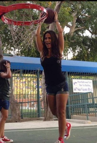 The Beautiful Busty Brunette Who Presents the Weather