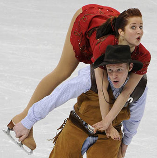 Odd Figure Skating Fails That Are Semi-Sexy