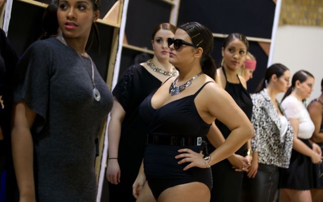 A Catwalk Show for Fuller Bodied Women