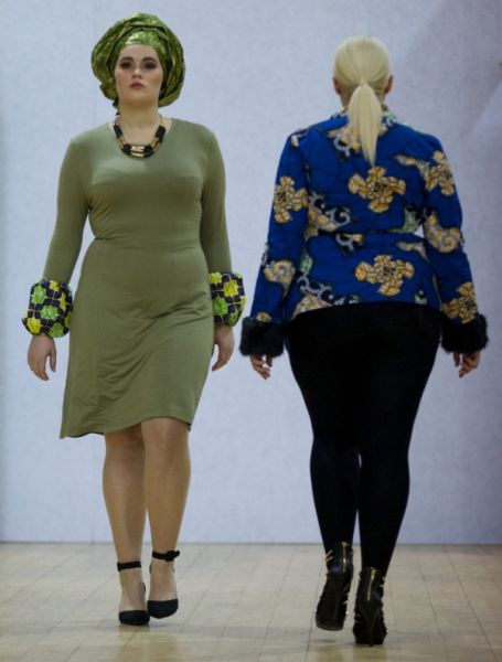 A Catwalk Show for Fuller Bodied Women