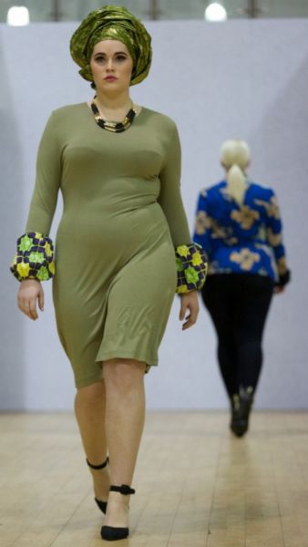 A Catwalk Show for Fuller Bodied Women