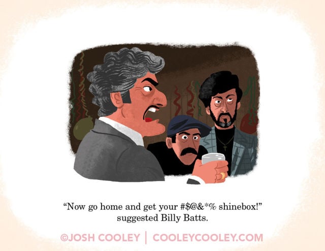 R-Rated Film Scenes Drawn in Pixar Animation Style