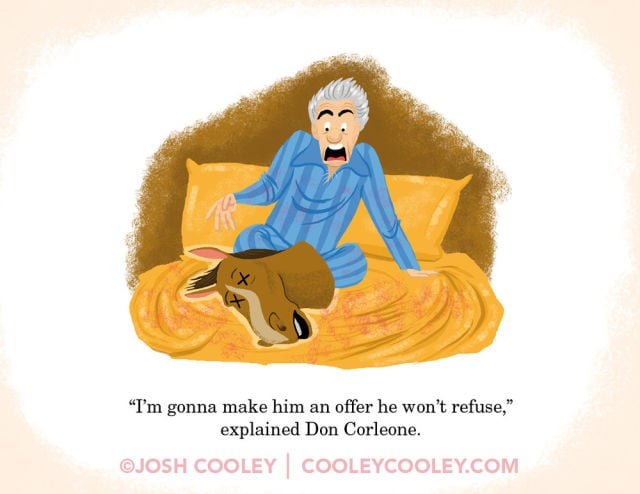 R-Rated Film Scenes Drawn in Pixar Animation Style