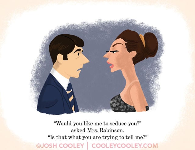 R-Rated Film Scenes Drawn in Pixar Animation Style