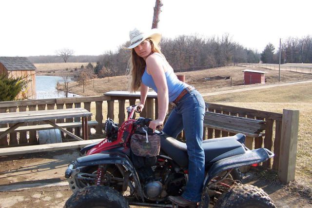 Hot Girls Rock Out with Their Denims On