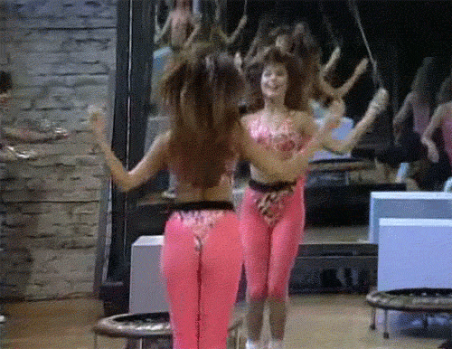 GIFs of Gorgeous Girls Getting into Shape