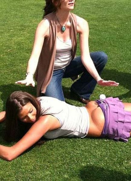 Playboy Model’s Butt Involved in Hit-and-Miss Accident