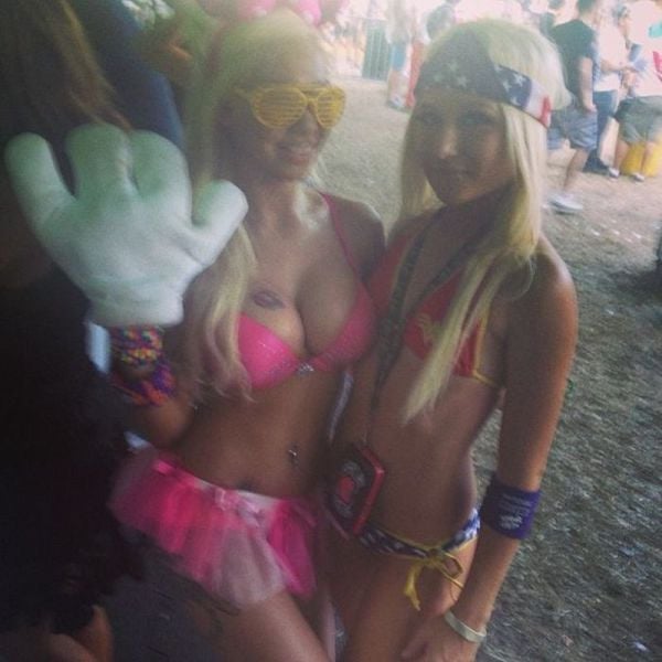 Many Beautiful Babes from the Ultra Music Festival