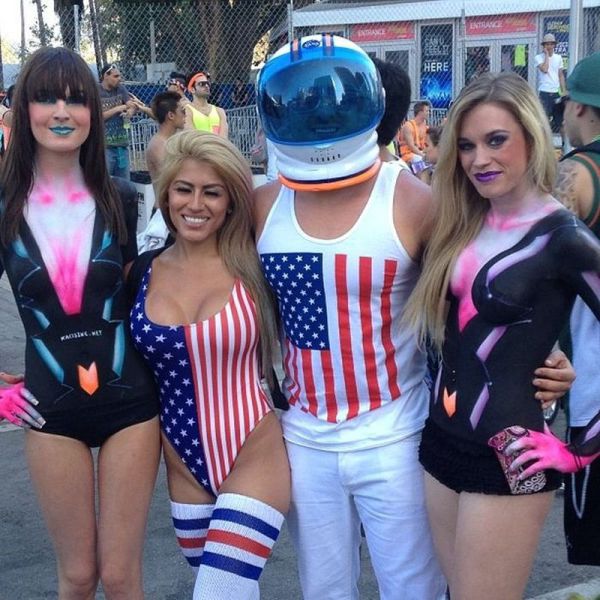 Many Beautiful Babes from the Ultra Music Festival