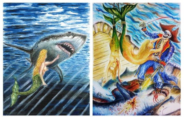 The Disturbing Artwork of Serial Killers