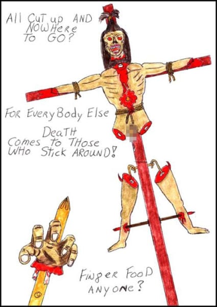 The Disturbing Artwork of Serial Killers