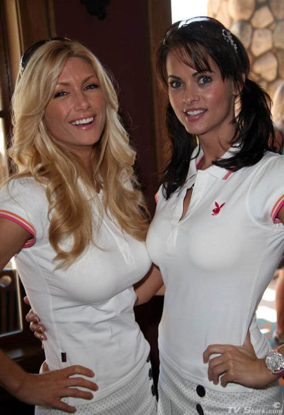 Girls Looking Gorgeous Playing Golf