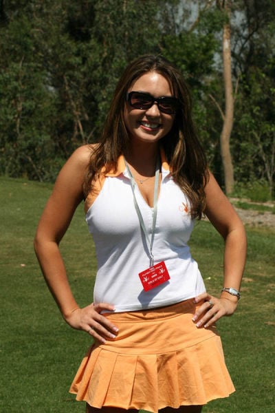 Girls Looking Gorgeous Playing Golf