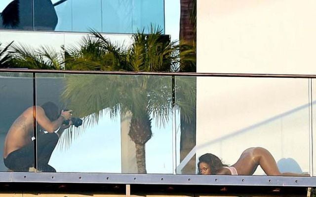 Rihanna’s Raunchy Ass-Bearing Photoshoot